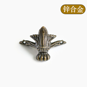 Muduo Antique Style Corner Feet Zinc Alloy 29mm Height For Jewelry <b>Box</b> Decorative Storage - Product Image 5