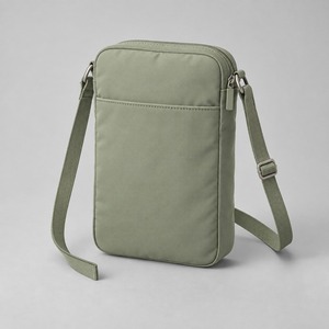 Sac bandoulière pour téléphone portable en nylon avec fente pour cartes, sangle réglable, 19x11cm, pour femme, logo personnalisé - Product Image 2