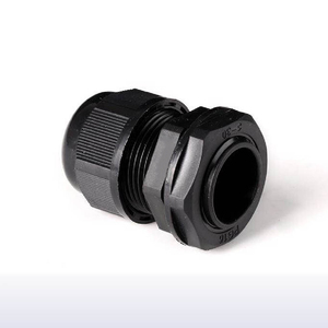 WZUMER IP68, Prensaestopas de Nylon Impermeable con Certificación UL, 40mm 32mm, Plástico Nylon M20x1.5 M50 X <span class=keywords><strong>1.5</strong></span>, Color Negro - Product Image 1