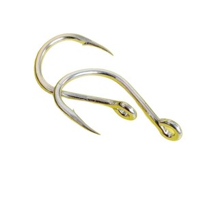 Hameçon en plaque métallique renforcée et épaissie avec anneau pour la pêche en mer, hameçon simple en acier à haute teneur en carbone pour la pêche au maquereau, au bar et en eau salée - Product Image 4