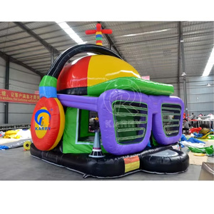 Castillo Inflable Musical con Tobogán para Niños, Arcoíris, PVC, para Exteriores, para Fiestas de Cumpleaños - Product Image 5
