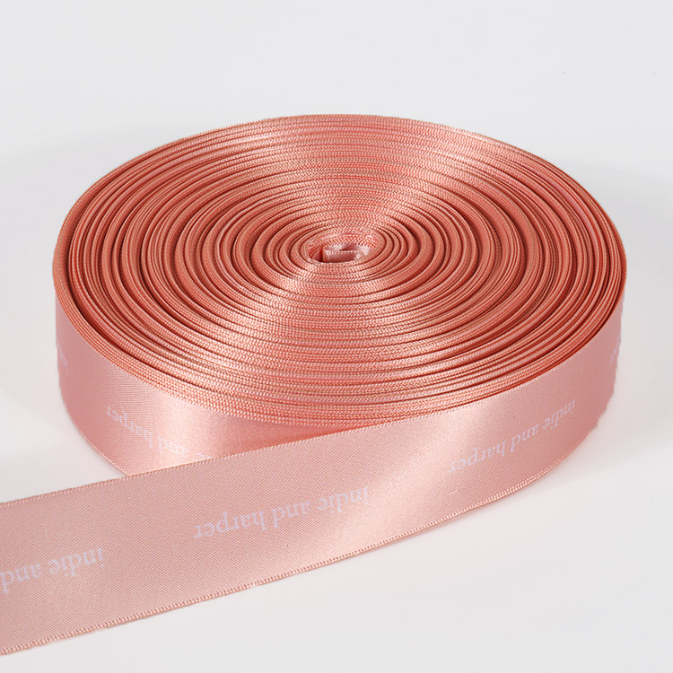 Factory Custom High Quality 3mm 10mm 16mm 25mm 38mm Cut Lengths Double Faced Wedding Satin Ribbon Rolls