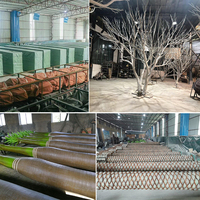 Arbre d'érable artificiel réaliste de 8,5 pieds, livraison rapide en 7 jours, décoration intérieure pour centre commercial, bureau, restaurant