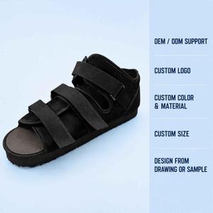 Bota Postoperatoria para Recuperación de Cirugía de <span class=keywords><strong>Pie</strong></span>, Bota Médica Transpirable de Malla para Caminar, para Fijación de Fracturas de Codo de Escapólea y Talón - Product Image 1