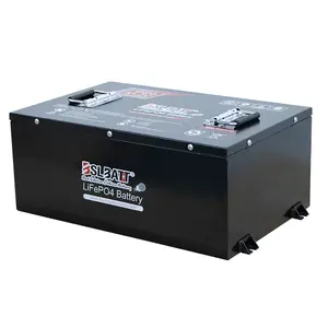 BSLBATT Lithium Ion Car Battery 48v 130ah Phosphate Battery Pack Golf Cart Lithium Battery