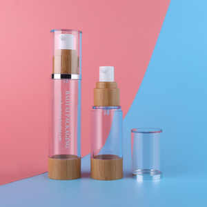 Tre <span class=keywords><strong>Pro</strong></span>-Môi Trường Không Có Không Khí Acrylic Lotion Chai Và Kem Mắt Jar Cho Chăm Sóc Da Bao Bì Mỹ Phẩm - Product Image 5