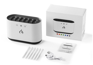 Di động mát sương tạo độ ẩm USB Home Party rung động âm nhạc thông minh đèn ngủ H20 H20 thông minh nightlight tạo độ ẩm nhà - Product Image 6