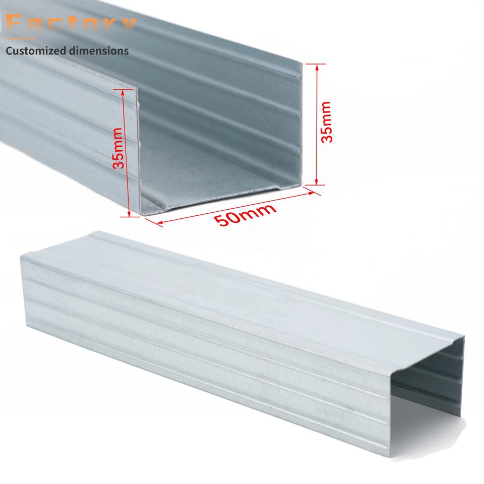 Stud and Track Roll Former Ceiling Rail Tracks Drywall Partition System ...