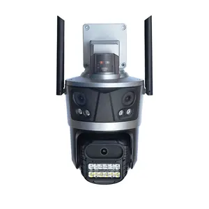 iCSee 2 MP 4 MP 8 MP Dual 3-Linse PTZ WLAN-Sicherheitskameras für drinnen und draußen drahtlose IP-Überwachungsnetzwerkkamera für Zuhause