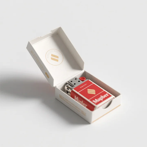 Serie stampata scatola di carta cosmetica E-commerce imballaggio per accendino <span class=keywords><strong>Zippo</strong></span> E portasigarette scatole pieghevoli per confezione regalo - Product Image 2