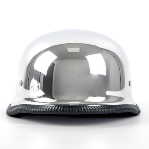 Casco de Motocicleta Retro Estilo M35 de la Segunda Guerra Mundial con Proceso de Galvanoplastia, Medio Casco - Product Image 4
