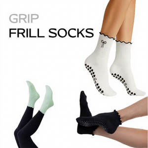 Bilu Anti-slip Custom Made Logo <b>Soft</b> Anti Slip <b>Socks</b> Cotton Non Slip <b>Socks</b> Custom Yoga Pilates <b>Grip</b> <b>Socks</b> - Product Image 1