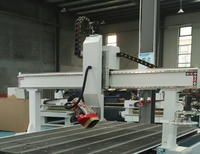 Fresadora CNC Profesional de 4 Ejes 2000*4000mm con Eje Rotatorio Lateral, Máquina de Grabado y Corte de Madera, MDF y Acrílico, Estructura de Alta Estabilidad