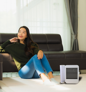 Mini enfriador de aire portátil con tanque de agua <span class=keywords><strong>ultra</strong></span> grande, control digital, alimentado por USB - Product Image 6