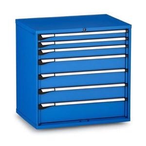 Fami Master Key Comfort Drawer <b>Cabinet</b> 1020x726x1000mm 7 Drawers Gentian Blue Ral5010 <b>Tool</b> <b>Storage</b> - Product Image 2