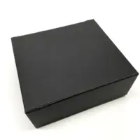 黒い段ボール箱折りたたみボックスボード配送折りたたみボックス