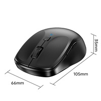 Souris sans fil haut de gamme Conception ergonomique pour ordinateurs portables Ordinateurs de bureau Usine Nouveau Style Souris