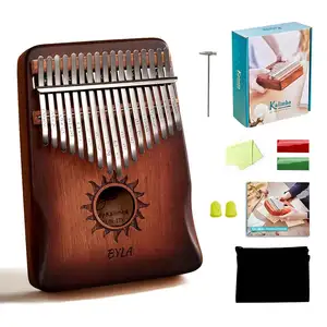 handmade arabic musical instruments wholesale 17keys kalimba from south korea