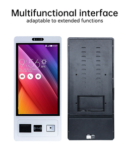 21.5 Inch Touch Screen Self Order Kiosk Restaurant Self Service Payment Terminal <b>with</b> <b>Scanner</b> and Thermal <b>Printer</b> - Product Image 6