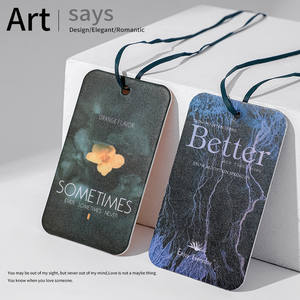 Tarjetas de Perfume Promocionales Navideñas Baratas, Tarjetas Personalizadas para Ambientador de <span class=keywords><strong>Coche</strong></span>, Tarjetas Colgantes de Papel Perfumado - Product Image 3