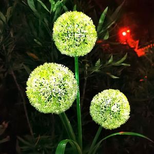 Outdoor IP65 Waterproof <b>Solar</b> <b>Powered</b> LED <b>Lamps</b> Dandelion Style Dimmable Warm White for Garden Backyard Lawn Landscape - Product Image 1