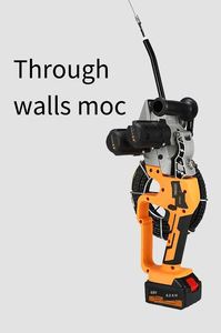 Rechargeable Brushless Lithium Wire Threading Machine Electric Cable <b>Puller</b> Pipe Wiring for Cable Manufacturing Equipment - Product Image 4
