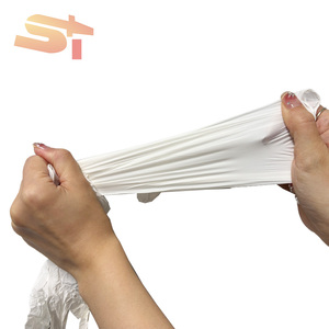 SIKE Guantes de Trabajo Desechables de Nitrilo, 100 Piezas, Blancos, Antideslizantes, Sin Polvo, Sin Silicona, Dedos Texturizados, Para Uso en Caja Seca - Product Image 6