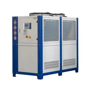 8ton อากาศเย็นเลื่อน Chiller ฉีด Chiller R134A หน่วยควบแน่น