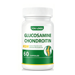 Capsules de Glucosamine, Chondroïtine, MSM et Curcuma de Marque Privée Coreal – Suppléments Articulaires au Sulfate de Glucosamine et Chondroïtine - Product Image 1