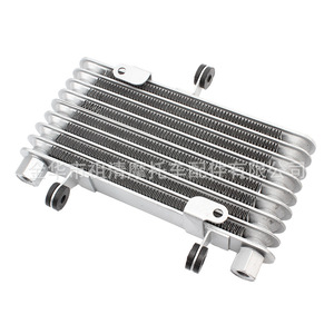 Refroidisseur d'huile de moto Zuqing, radiateur en aluminium 8 rangées, dissipateur de chaleur pour moteur 125-250cc - Product Image 5