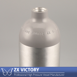 ZX High 1.5lb/2.5lb/5lb/10lb/20lb DOT Bebida CO2 Tanque CGA Válvula para Homebrew Brewery Cilindro de aluminio para cerveza Barril 1800psi - Product Image 5