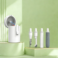 Brosse de nettoyage pour écouteurs, ensemble de nettoyage multifonctionnel numérique, stylo de nettoyage pour écouteurs Bluetooth, téléphone portable, appareil photo, clavier