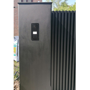 <span class=keywords><strong>Porte</strong></span> battante automatique en aluminium <span class=keywords><strong>de</strong></span> style européen moderne en fer forgé, portail motorisé rapide pour entrée <span class=keywords><strong>de</strong></span> villa extérieure, hôtel - Product Image 4