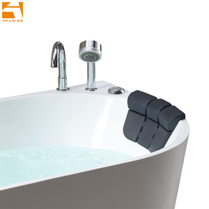 Baignoire Balnéo Autoportante Moderne en Acrylique pour 1 Personne avec Jets et Lumières – <span class=keywords><strong>Jacuzzi</strong></span> Intérieur pour une Expérience Spa Luxueuse à Domicile - Product Image 4