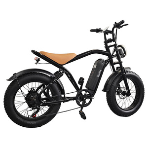 Ruihe Y8 Venta directa 2025 Sting Bicicleta de carretera asistida eléctrica 48V 20 pulgadas Fat Tire Ebike con batería de litio Marco de acero - Product Image 5