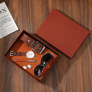 Juego de regalo de papá de lujo <span class=keywords><strong>para</strong></span> el Día del Padre Masajeador eléctrico Mezcla de té orgánico Rastreador de Ejercicios-<span class=keywords><strong>Regalos</strong></span> de relajación - Product Image 4
