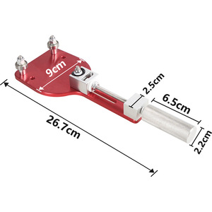 Outil de coupe de filtre 77750, 26.7cm, en alliage d'aluminium, outil de réparation automobile manuel - Product Image 1