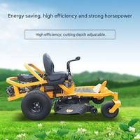 Tondeuse autoportée robuste à braquage zéro avec moteur et boîte de vitesses pour terrains de golf et coupe d'herbe agricole, vitesse rapide, offre spéciale