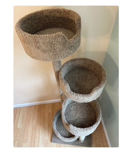Árbol <span class=keywords><strong>para</strong></span> Gatos de Cuatro Niveles, con Alfombra Ergonómica <span class=keywords><strong>para</strong></span> Descansar, Muebles <span class=keywords><strong>para</strong></span> Gatos <span class=keywords><strong>para</strong></span> un Sueño Confortable y Espacio <span class=keywords><strong>para</strong></span> Jugar - Product Image 5