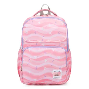 Распродажа, детские школьные сумки с милым мультяшным рисунком для девочек, дышащий рюкзак для учащихся, повседневная школьная жизнь