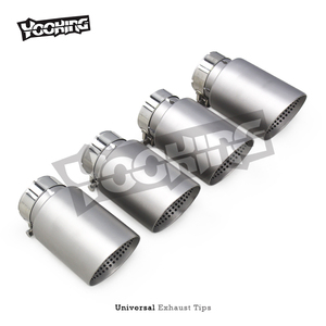 OEM phổ xả Lời Khuyên bạc cho các mô hình khác nhau đua ô tô ống xả thép không gỉ đuôi họng Miệng - Product Image 2