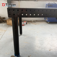 Plateforme modulaire de fixation de soudage 3D flexible D16 avec trous de 16 mm pour des travaux métalliques de précision