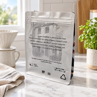 Sacs à café, sacs en Mylar, sacs personnalisés imprimés avec logo, emballages sous vide, sacs de voyage pour les usines de torréfaction de café
