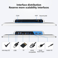 Minghongyu PC industriel à écran tactile Android 21,5 pouces avec cadre de 10 mm pour RK3568, ordinateur sans ventilateur, 4 Go/32 Go/64 Go de RAM