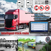Navegador GPS Portátil para Auto, 8GB, Ranura SD HD, Navegación por Voz, Mapas 3D, Entrada de Escritura a Mano, Mapas Universales para Europa y EE. UU., FM, Pantalla de 5 Pulgadas, Q5-1