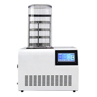 Nouvelle machine de lyophilisation de bureau compacte 2025 pour usage domestique, traitement alimentaire, séchage de fruits, légumes, herbes et bonbons, en acier inoxydable SUS304, vente chaude