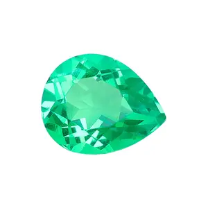 lab grown Emerald 2.5ct wholesale emerald octagonal cut loose gemstone for jewelry making