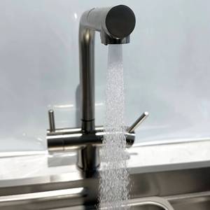 Modern Design Classic Stainless Steel Dual Handle 3-Way Faucet Pure Water Kitchen Sink Mixer Tap Ceramic Valve Core - Product Image 4