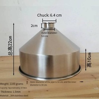 Chaîne de montage de trémie conique en acier inoxydable de qualité alimentaire 304 personnalisée trémie de machine de remplissage d'alimentation et de nourriture