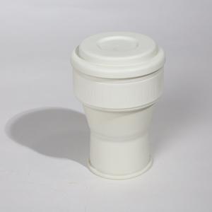 Taza de Viaje de Silicona Reutilizable, Plegable, con Tapa Abatible, Portátil, Ecológica, Diseño Minimalista, Apta para Lavavajillas, para Deportes y Viajes - Product Image 4